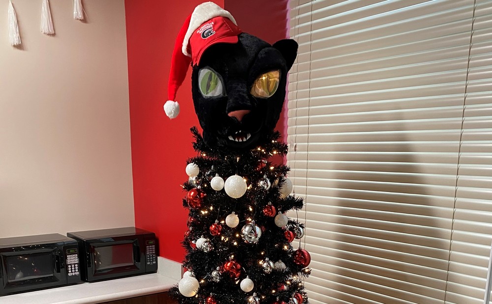 Panther Den Christmas Tree