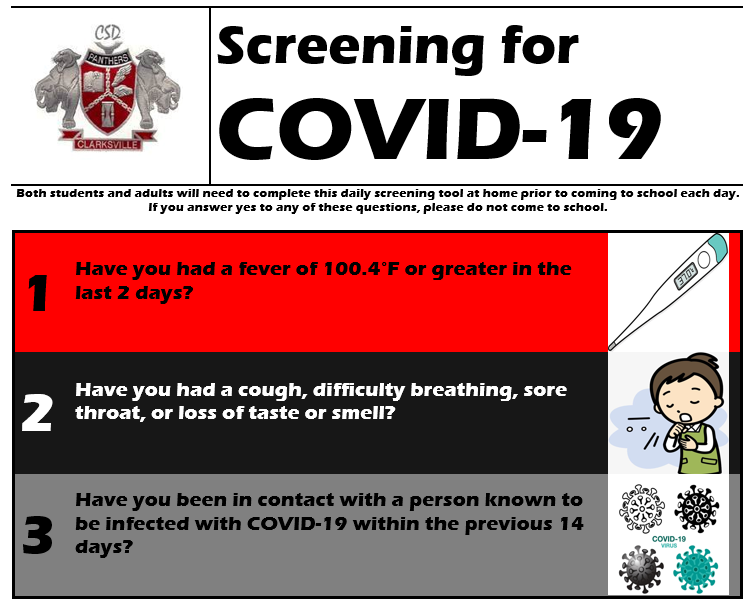 COVID-19 Screening tool